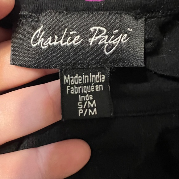 Charlie Paige black sleeveless dress. Size 5/M - Picture 7 of 7